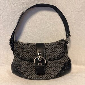 COACH Vintage Soho Flap Signature C Bag
